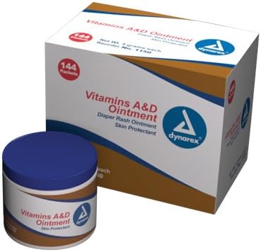 Amazon Com Dynarex Vitamins A D Ointment 5g Packets Box 144 Health Personal Care