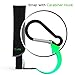 M&M² Lightweight Windproof Compact Travel Black Rain Umbrella Auto Open Close with Two Position Rotating LED Flashlight Handle