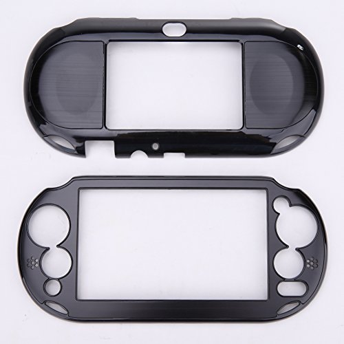 Alloet Aluminum Skin Case Cover Shell for Sony PlayStation PS Vita 2000 PSV PCH-20 (Black) - Thumbnail 6
