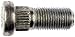 Dorman 610-240 Front M12-1.25 Serrated Wheel Stud - 13.00mm Knurl, 32mm Length Compatible with Select Infiniti/Nissan Models, 10 Pack (Made in USA)