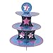 Gymnastics Cupcake Stand & Pick Kit, Gymnast Party Supplies, Decorations, Birthdays, Gymnastic Competition, Cake Decorations, 3 Tier Cardboard