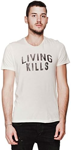 Kill City by Lip Service Gothic Anarchy Punk Rocker Living Kills Tee Shirt (L)