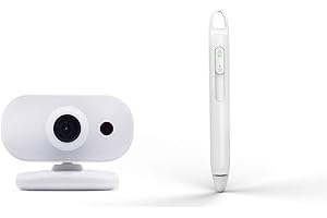 Hivista Whiteboard, Mini Portable Whiteboard, Smart Whiteboard, fit for Windows System with Projector Teach from Home, Office Meeting and Presentation (Short Focus Interactive Whiteboard)