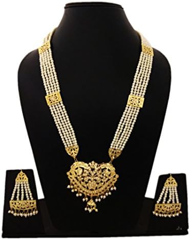 Shoppingover bridal jewellery set kundan polki lightweight necklace and earrings sets