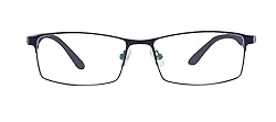 ALWAYSUV Retro Black TR90 Full Frame Nearsighted