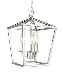 Decomust 3 Light Openwork Lantern Mini Pendant Lamp