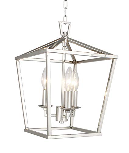 Decomust 3 Light Openwork Lantern Mini Pendant Lamp