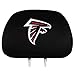 NFL Atlanta Falcons Logo Car Seat Head Rest Covers, Pair