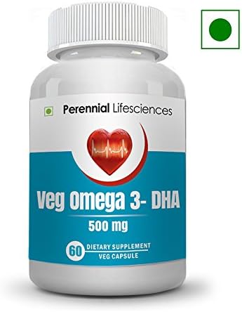 PERENNIAL LIFESCIENCES VEGAN OMEGA-3 DHA 500mg (60 caps)