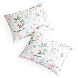 Wake In Cloud - Pack of 2 Pillow Cases, Pink