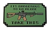 Patriot Patch Co - It's Dangerous To Go Alone Patch (M4/AR Version)