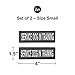 Hook Patches for Harness - Service Dog, Emotional Support, in Training, Service Dog in Training, and Therapy Dog Patches, by Industrial Puppy (Service in SS - 4