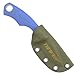 TONIFE HKT2018 Mini EDC Full Tang Fixed Blade Neck Knife w/Kydex (HKT2018BU)