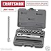 Craftsman 10 pc., 6 pt. 3/8 in. Drive Standard Socket Wrench Set