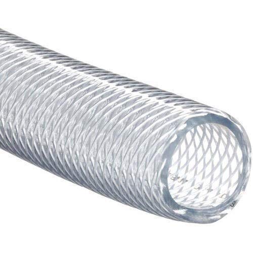 5/16" Clear Braided Hose PVC Tube 8mm ID 13mm OD 1m 3ft