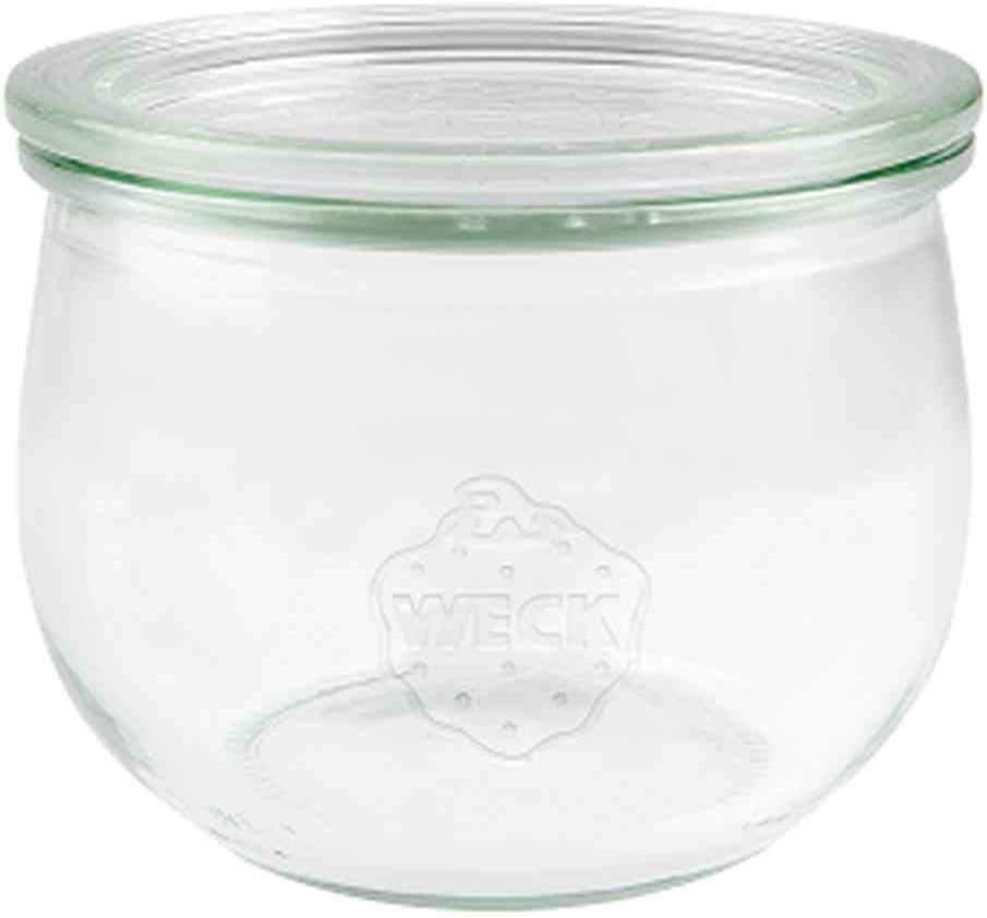 Weck Round Rim Tulip Jar, 580 ml, One Size