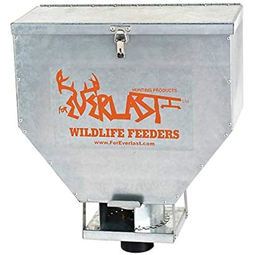 ForEverlast Galvanized Steel ATV Spreader Hitch Mount, Truck Deer