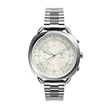 Fossil Women's Accomplice Stainless Steel Hybrid Smartwatch, Color: Silver (Model: FTW1202)