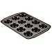 Circulon Nonstick Bakeware Set with Nonstick Bread Pan, Baking Pans, Baking Sheets, Cookie Sheets, Cake Pan and Muffin Pan / Cupcake Pan - 10 Piece, Chocolate Brown