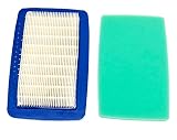 Air Filter Plus Pre-Filter for Echo Air Filter A226000410 or A226000600, Pre-Filter A226000480