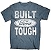 Built Ford Tough Licensed T-Shirt | Poly Cotton Blend | Classic Look