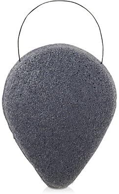 Charcoal Konjac Sponge with exfoliating Konjac root and detoxifying charcoal