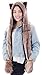 Simplicity 3-in-1 Multi-Functional Animal Hat, Scarf, & Mitten Combo