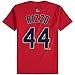 Anthony Rizzo Chicago Cubs #44 Youth Alternate Name & Number T-Shirt - Red (Youth Large 14/16)