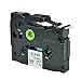 NineLeaf 1PK Label Tape Black on White Compatible for Brother TZe-231 TZ 231 TZe231 TZe 231 P-Touch 0.47