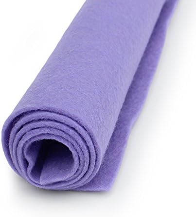 Field of Lilacs - Wool Felt Oversized Sheet - 35% Wool Blend - Purple - - 1 12x18 inch Sheet