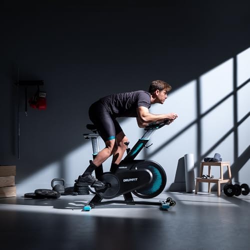 Bicicleta de Estafeta de Interior com DrumFit Indoor 7000 Magno Ligada