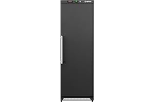 BEYOU Commercial Freezer Upright,10.7 Cu. ft.Reach-in Freezer in Black Single Door