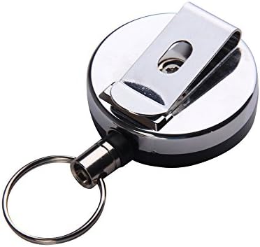 Diamondo Mini Outdoor Safety Buckle Retractable Rope Keychain Anti-Lost Keychain