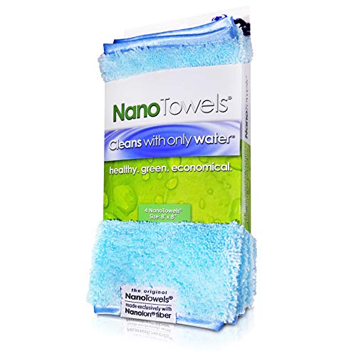 Nano Towels - Amazing Eco Fabric That Cleans Virtually Any Surface With Only Water. No More Paper Towels Or Toxic Chemicals - .99