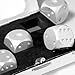 Aluminum Dice 5 in 1 Set Travel Case Deluxe Gift Souvenir