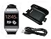 Galaxy Gear Charger, Efanr Black Replacement Charger Charging Cradle Dock + Micro USB Cable Cor for Samsung Galaxy Gear SM-V700 V700 Smart Watch