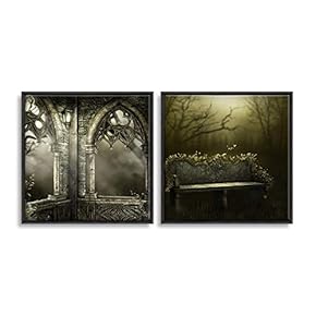Framed Canvas Wall Art Dreamscape Canvas Prints Home Artwork Decoration for Living Room,Bedroom - 16"x16"x2 Panels