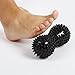 GRESATEK Peanut Spiky Massage Ball Foot Roller for Feet and Hands Best for Plantar Fasciitis Treatment Gentle and Comfortable Massage replicate Human Massage Therapist Finger Tips 2 Pack (Hot Pink)