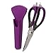 Sunkuka Kitchen Scissors Stainless Steel 8-in-1 Multi-Purpose Heavy Duty Shears for Chicken, Poultry,Fish,Meat,BBQ,Vegetables and Herbs – Come Apart With Magnetic Holder