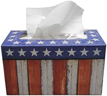 3-pack Patriotic American Facial Tissues (200 tissues per box; 600 total) by Impact Tissue | Made in USA
