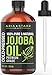Aria Starr Jojoba Oil (4oz) - 100% Pure All Natural For Face, Hair Oil, Beard Oil, Hair Moisturizer, Dry Scalp Treatment - Excellent Carrier Oil For Aromatherapy Essential Oils