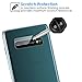 Elebase Galaxy S10/S10 Plus Camera Lens Tempered Glass Protector(5 Pack), Anti-Scratch Ultra Thin Transparent Clear HD Camera Lens Protective Glass Protector for Samsung Galaxy S10/S10 Plus