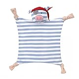 Organic Farm Buddies Blankie, Pirate Pig