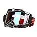 G4Free Adult Motorcycle ATV Dirt Bike Off Road Racing Safety Goggles Screen Filter for Motocross Riding Wind Skiing