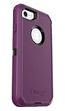 iPhone 7 Case - OtterBox Defender Series Case for Apple iPhone 7 (Case Only - Holster Not Included) (Plum - Black)