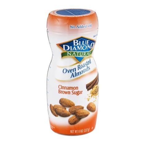 Blue Diamond Natural oven roasted almonds cinnamon brown sugar (041570053713)