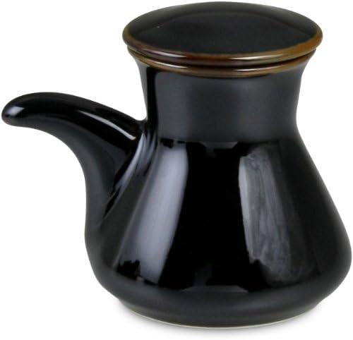 Hakusan pottery mini soy sauce refers (soy sauce feed) flask Tianmu