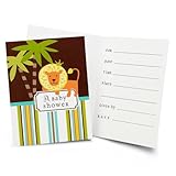 Jungle Jill King of the Jungle Invitations (8)