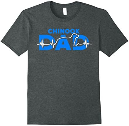 Mens Chinook Dad Shirt  3XL Dark Heather
