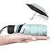 Mini Travel Umbrella Compact Small Purse Umbrella for Women Sun Rain Umbrellas Mint Green